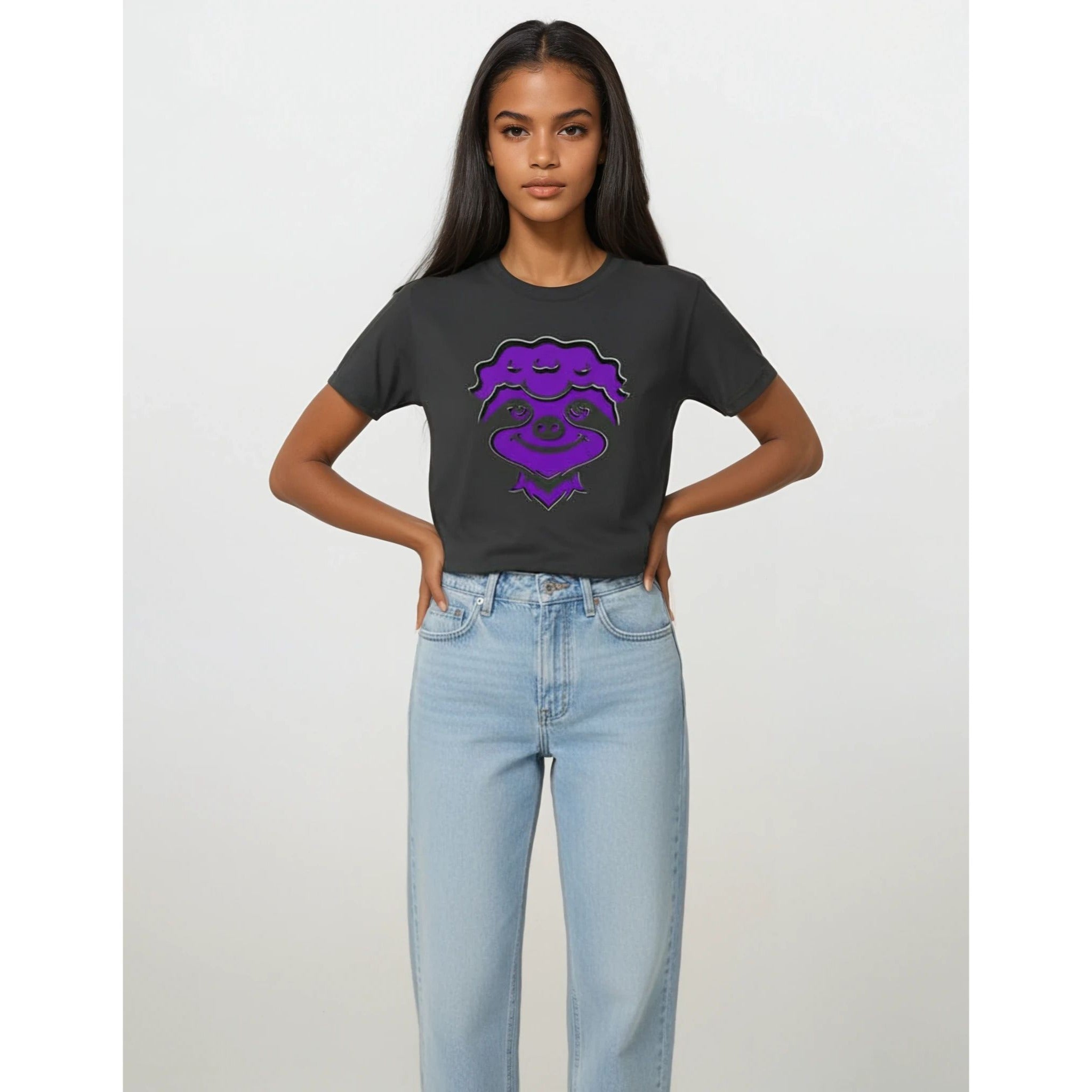 SLTH Noir Violet Tee
