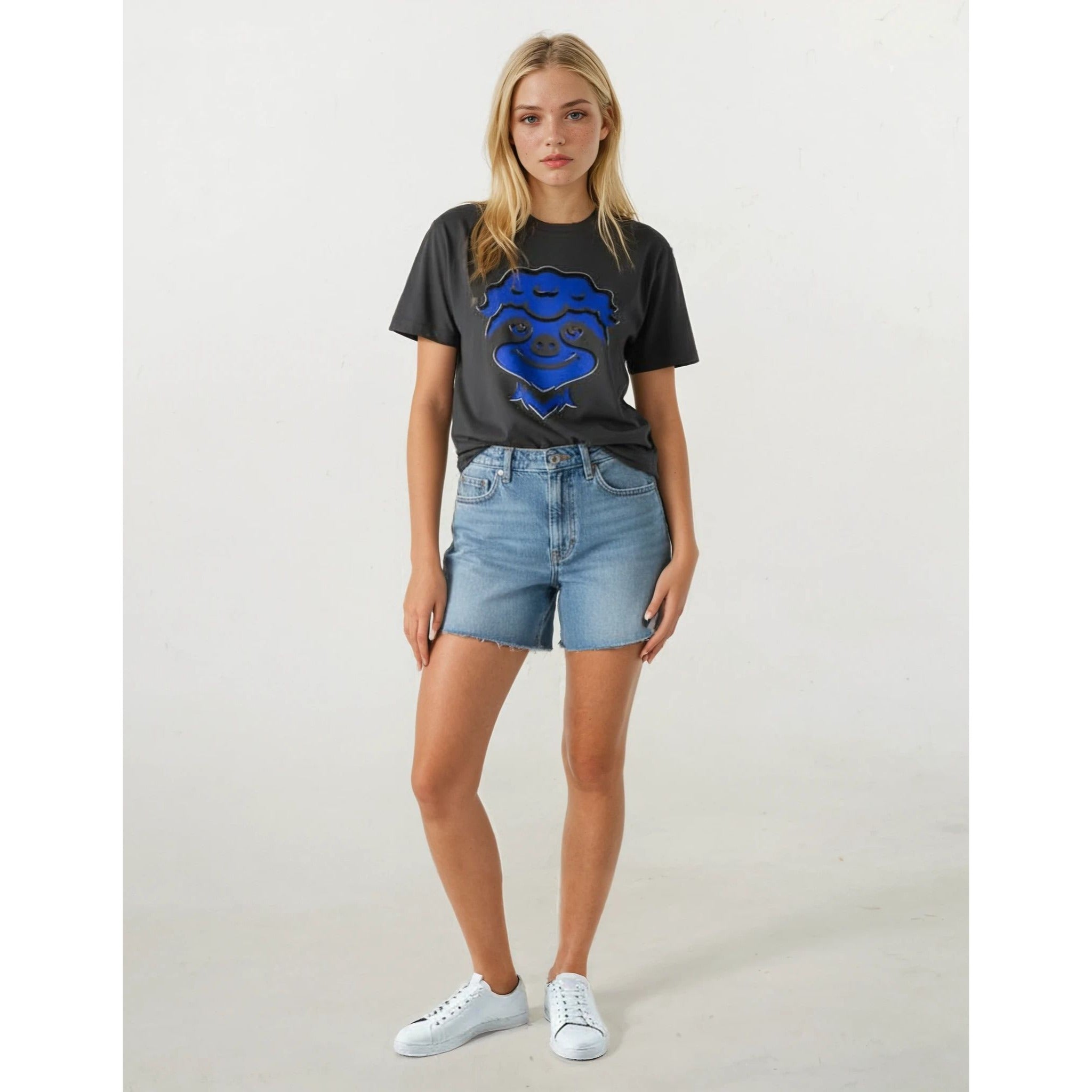 SLTH Noir Bleu Tee