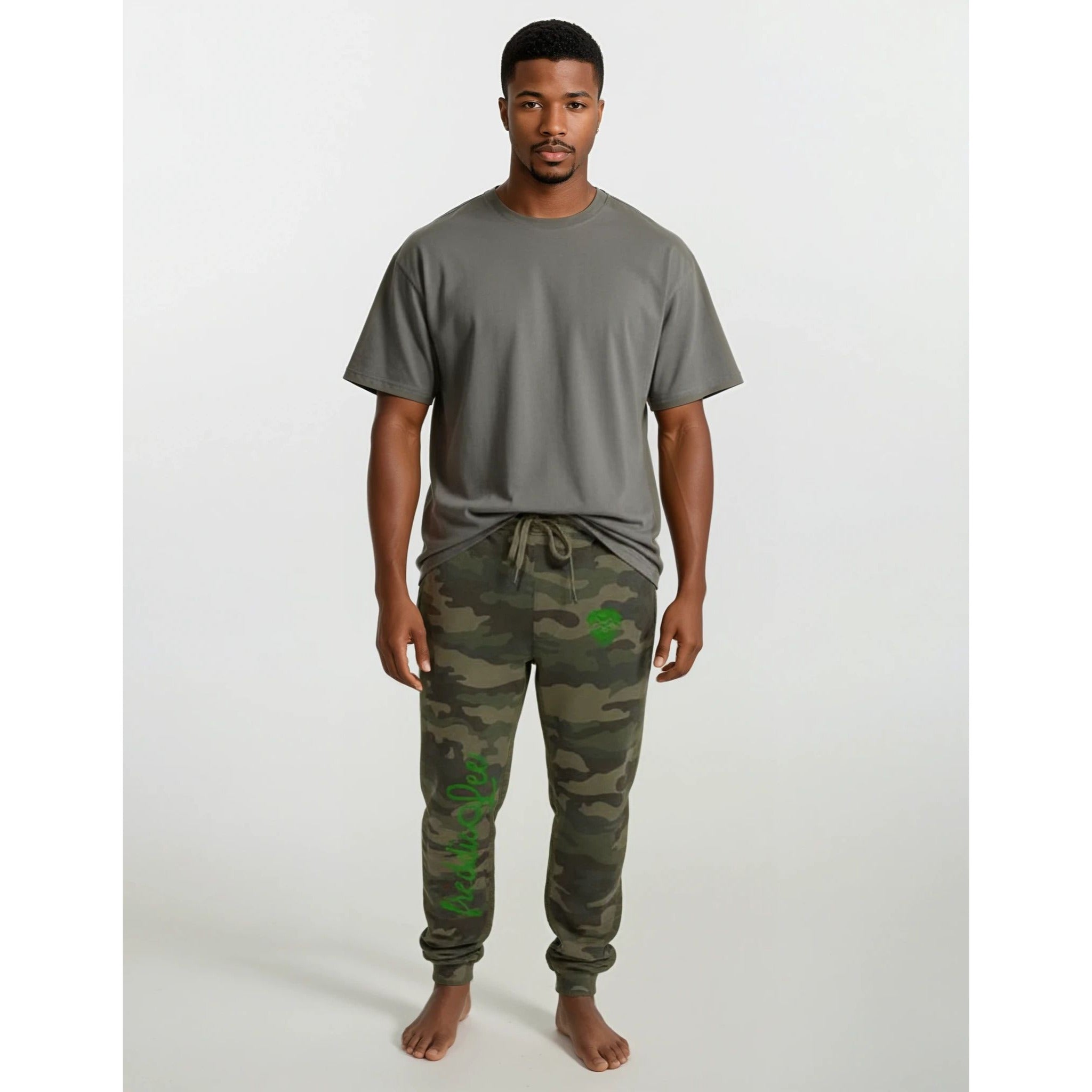 Pantalon de survêtement Signature Sloth Camo - Vert