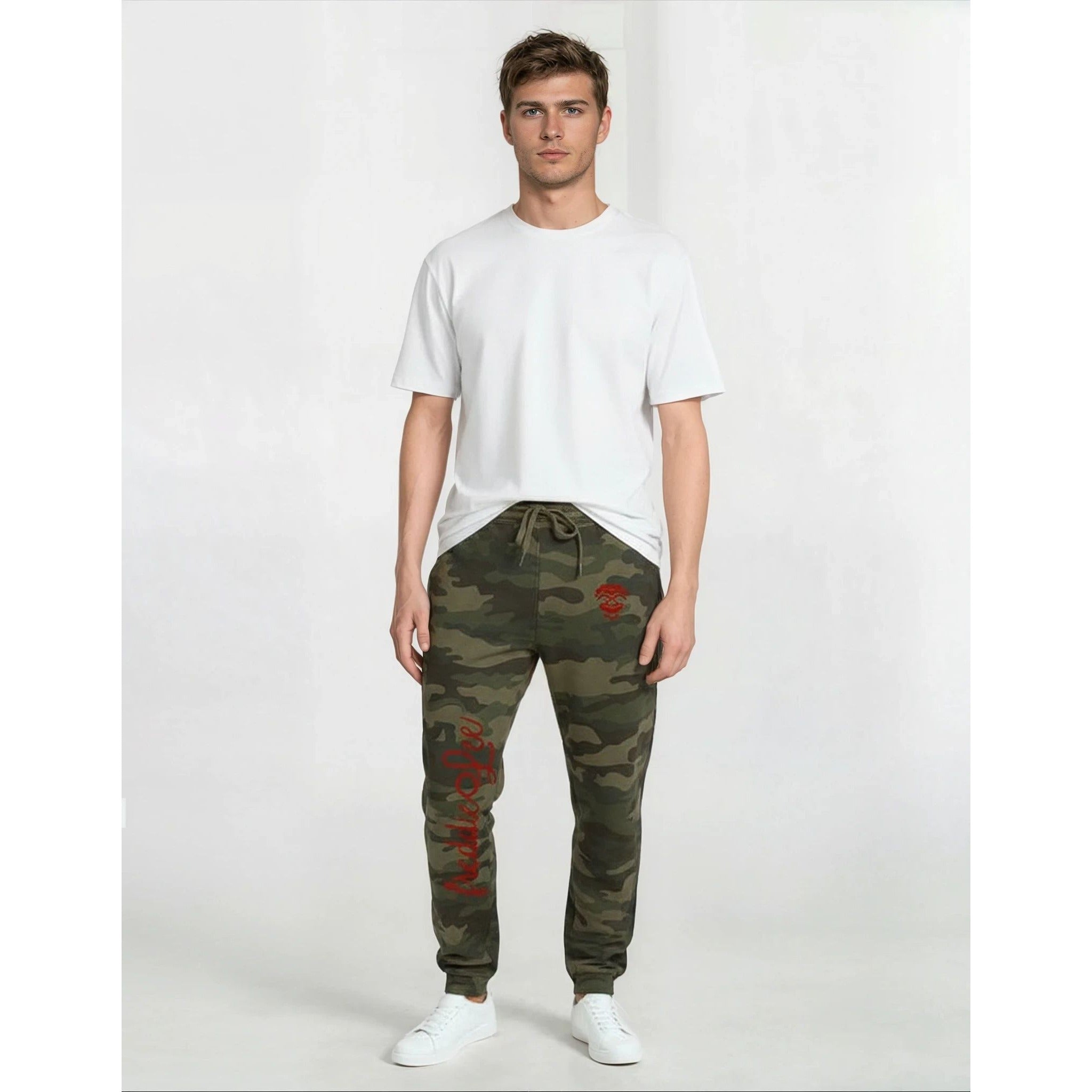 Pantalon de survêtement Signature Sloth Camo - Rouge
