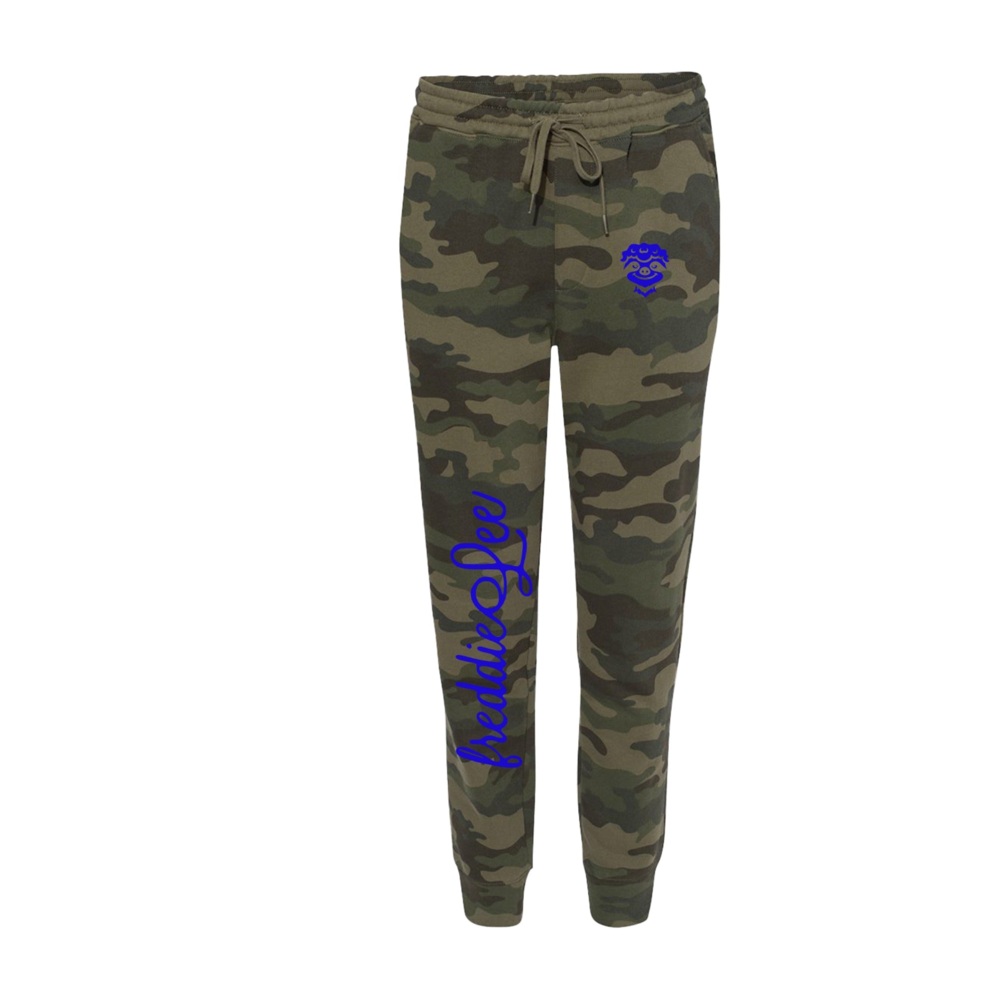 Pantalon de survêtement Signature Sloth Camo - Bleu