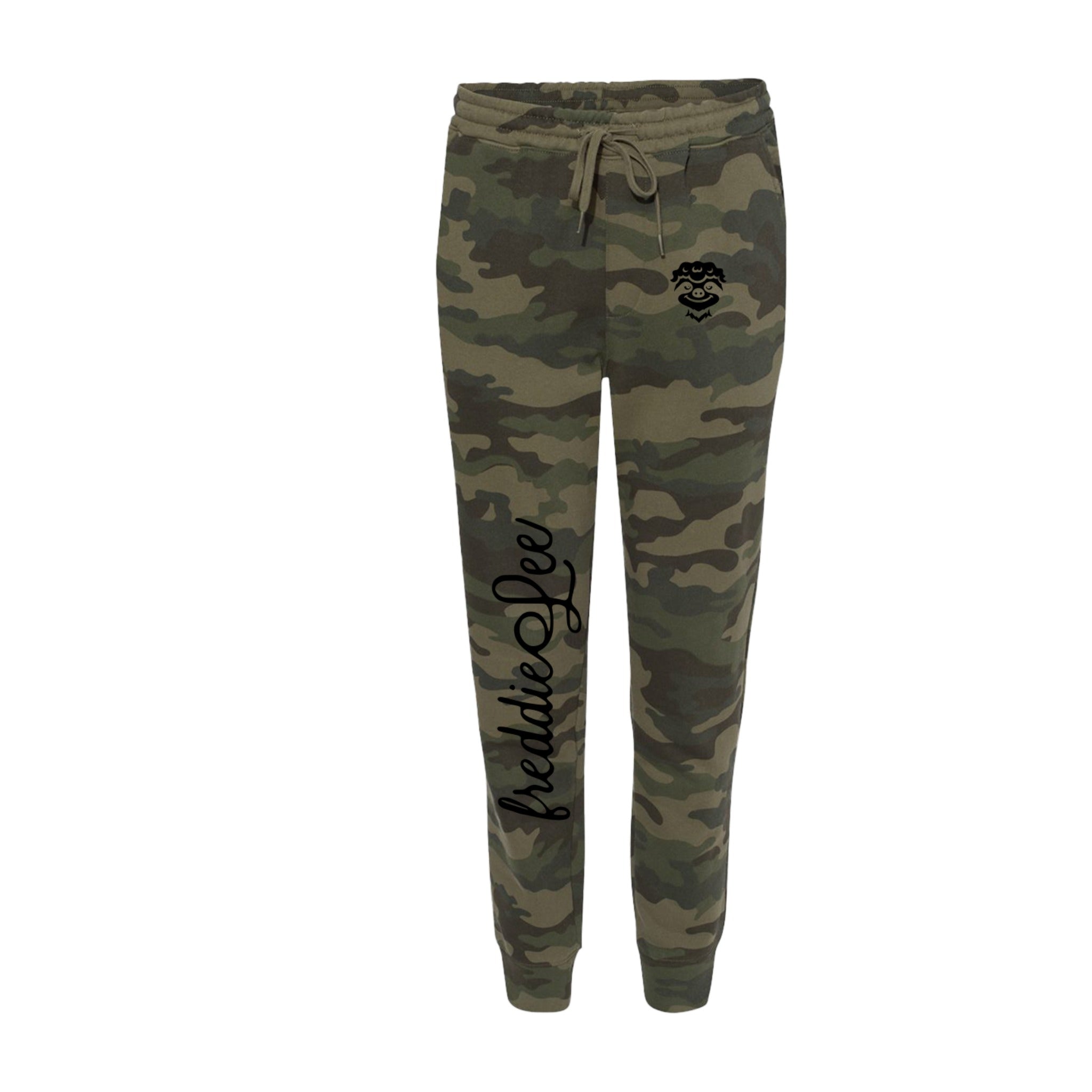 Pantalon de survêtement Signature Sloth Camo - Noir