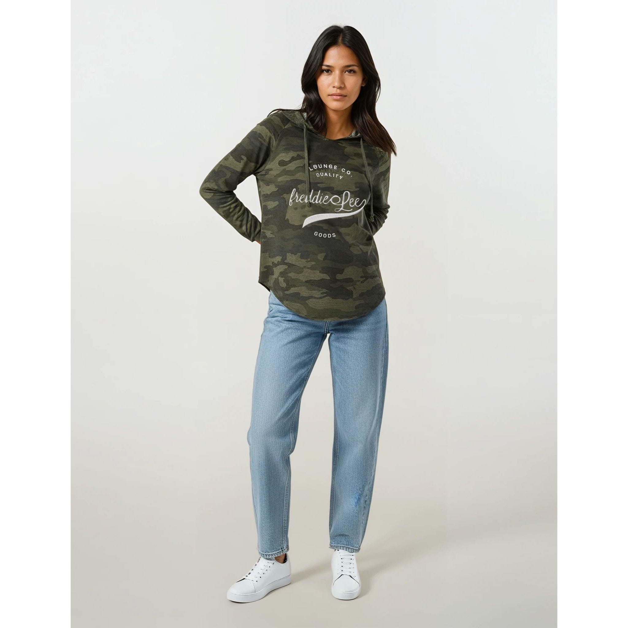 Woodland Lounge Co. Hoodie -Pina Colada