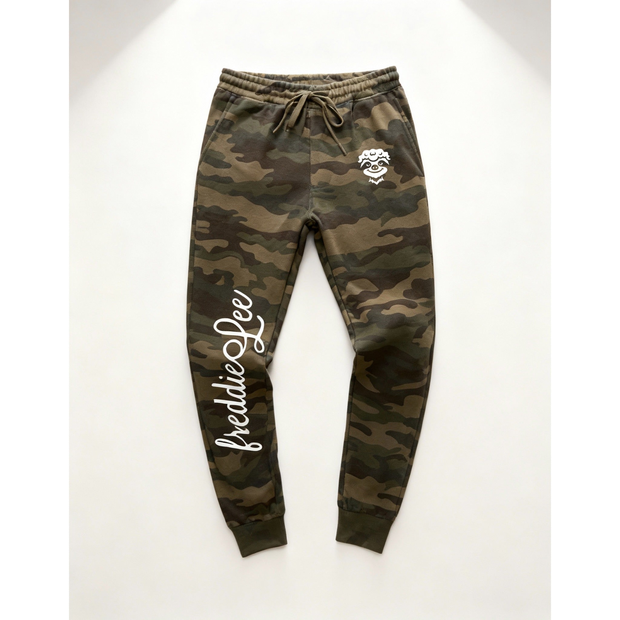 Pantalon de survêtement Signature Sloth Camo - Blanc