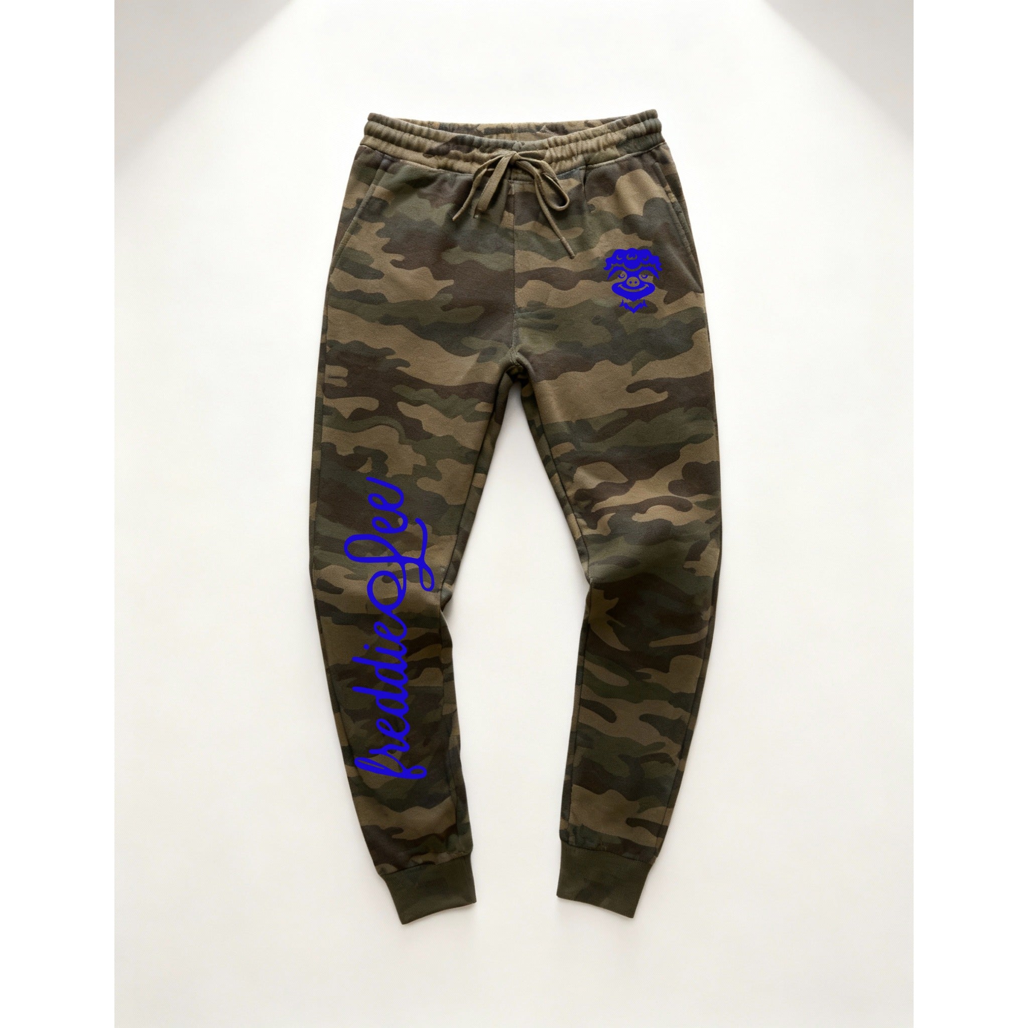 Pantalon de survêtement Signature Sloth Camo - Bleu