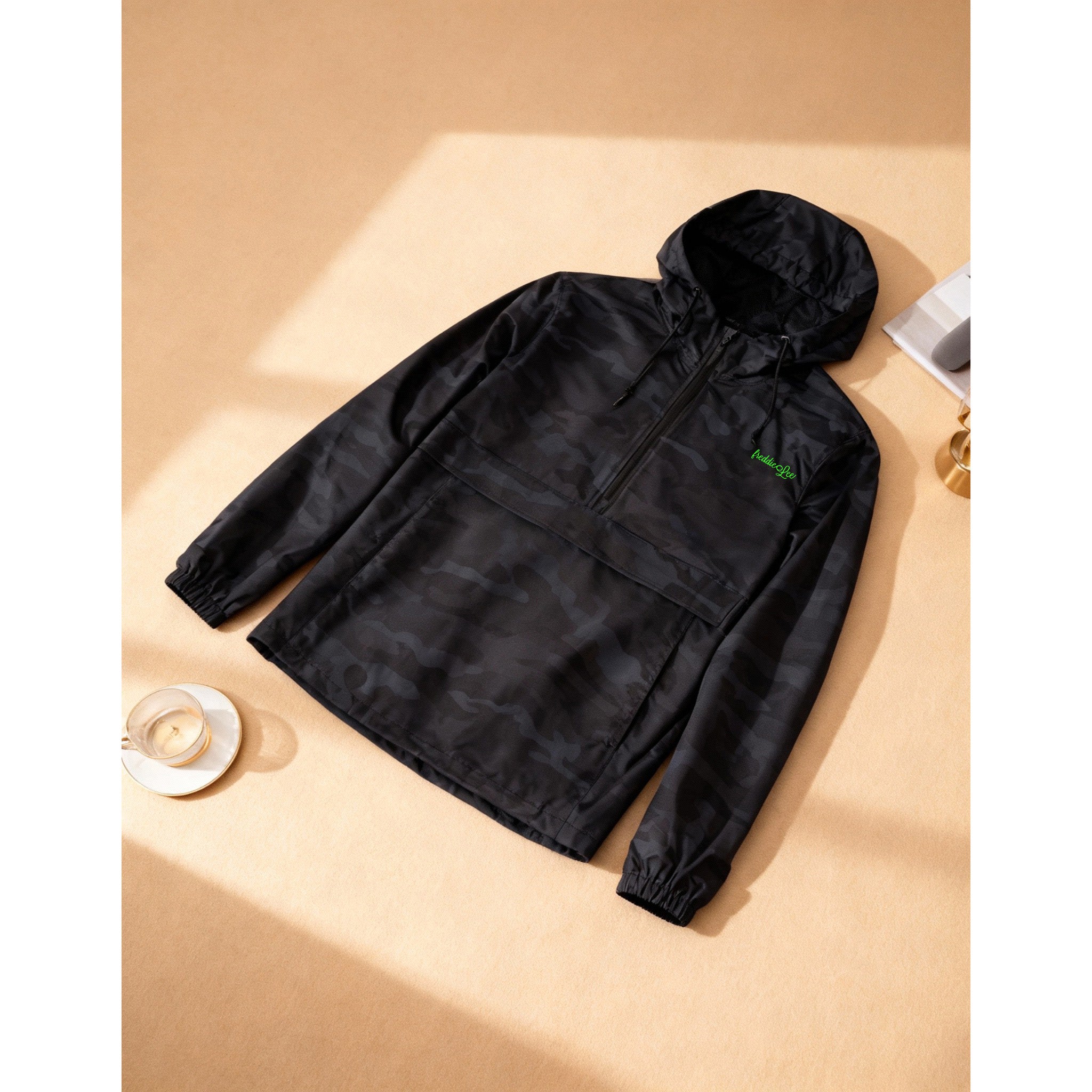 Woodland Blackout Anorak- Tokyo Tea
