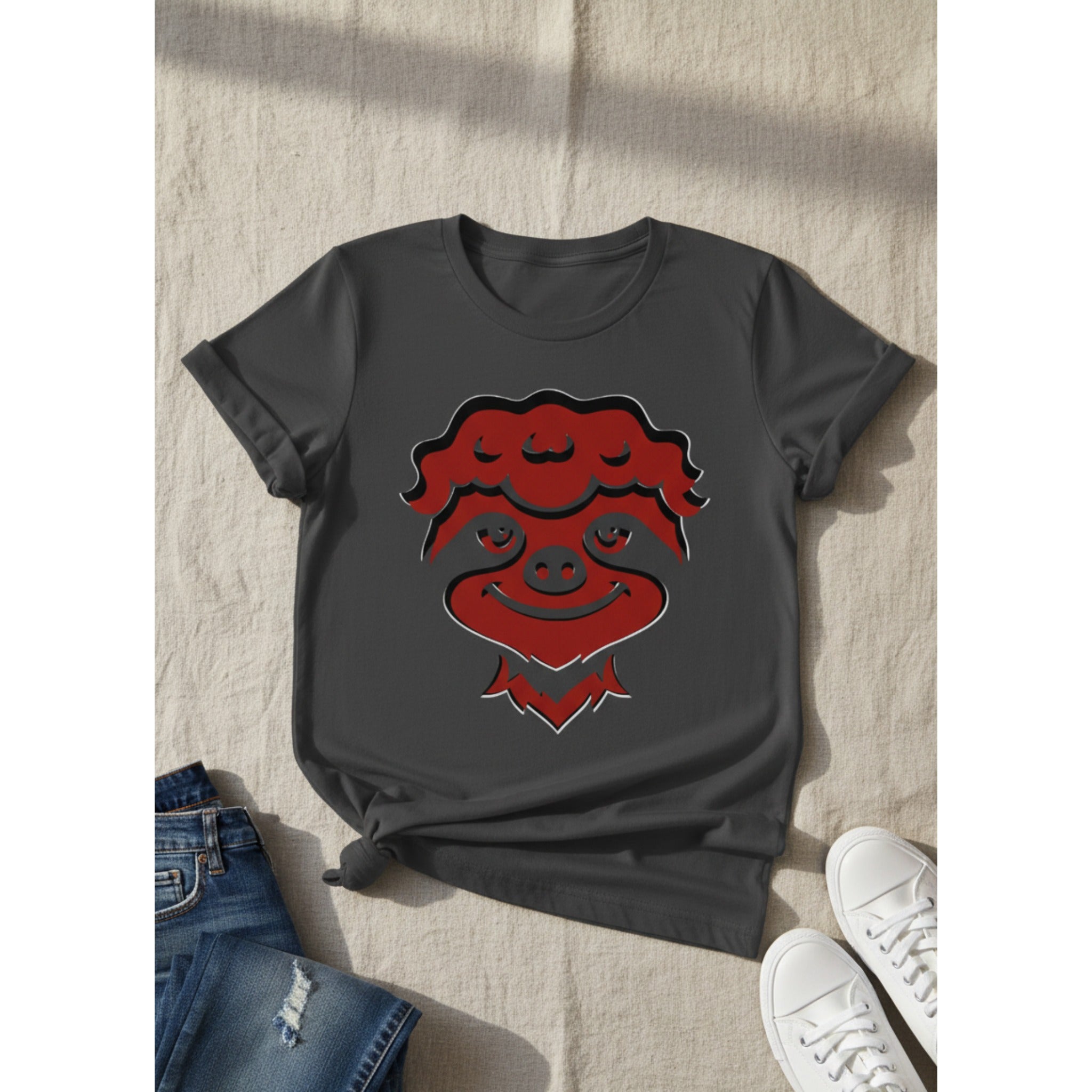 SLTH Noir Rouge Tee