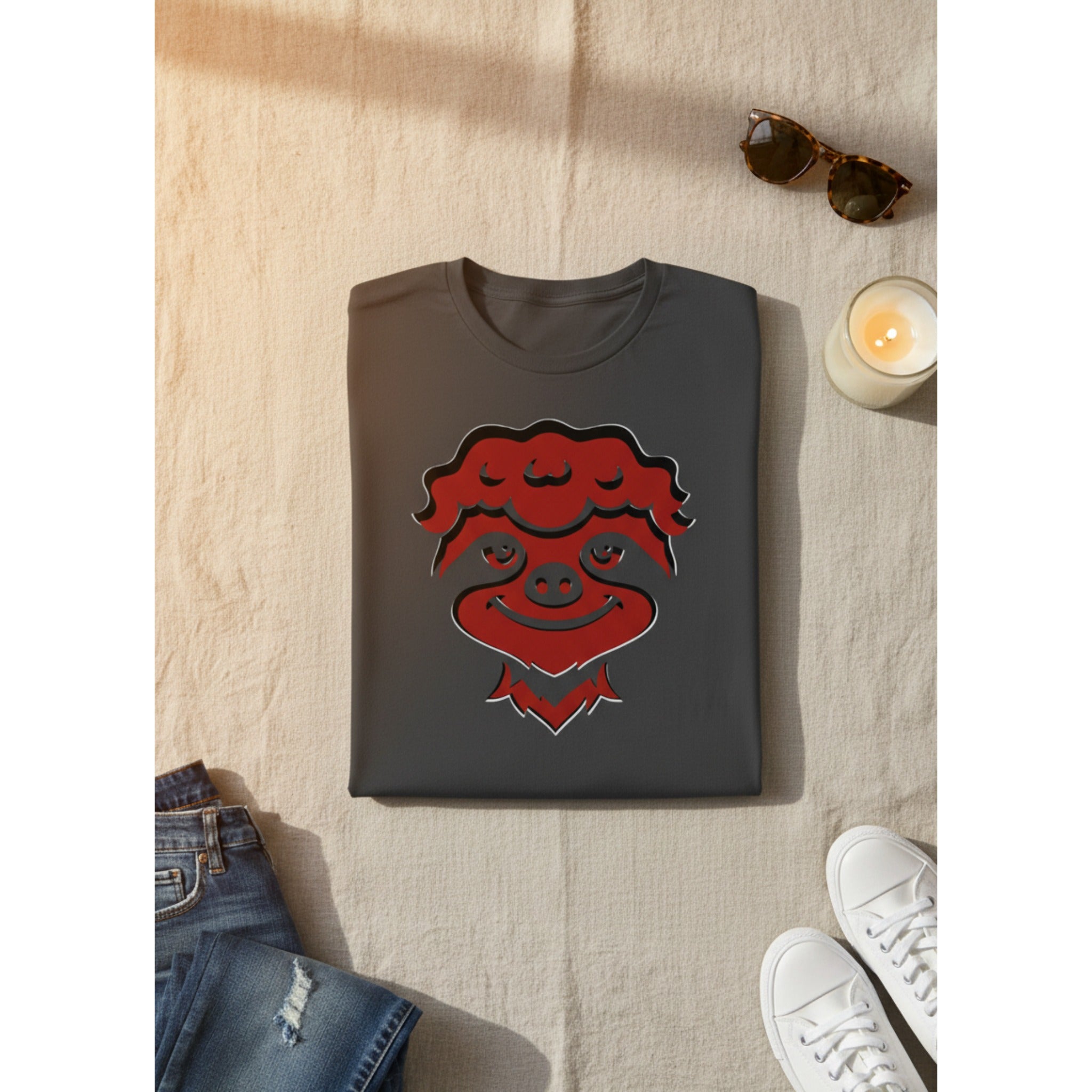 SLTH Noir Rouge Tee