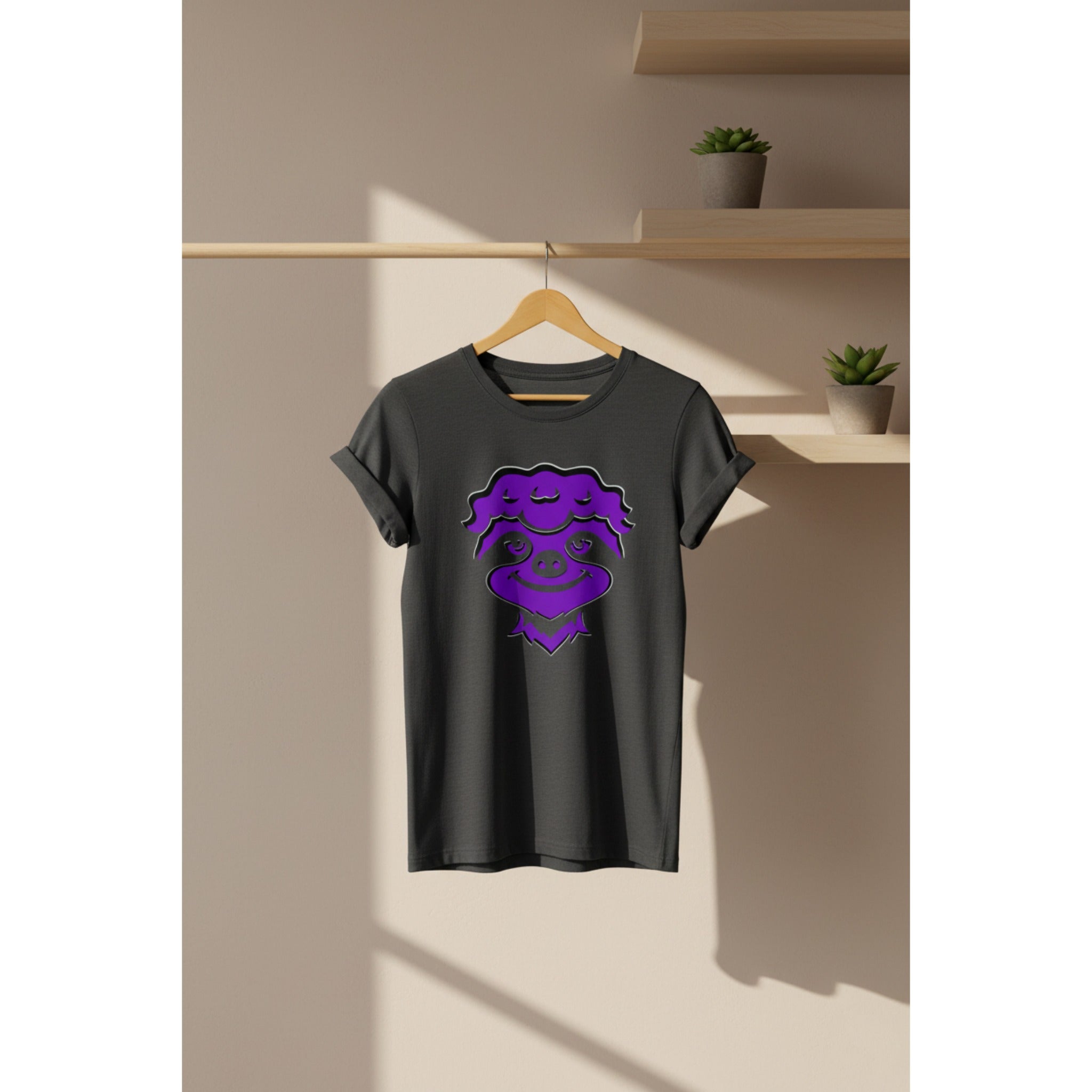 SLTH Noir Violet Tee