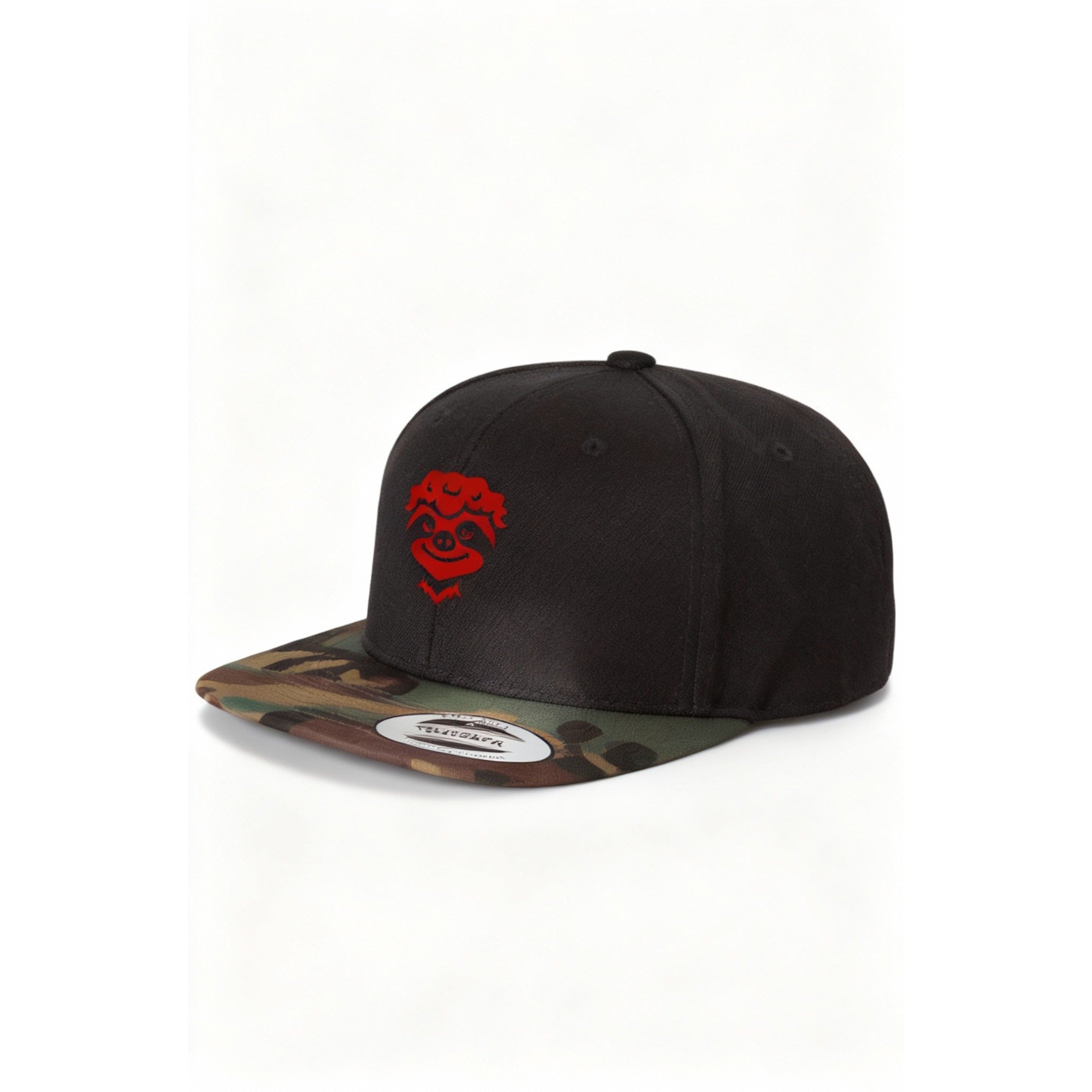 Woodland Snapback - Sloth Red